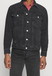 Tommy Jeans Jeansjacka - black denim
