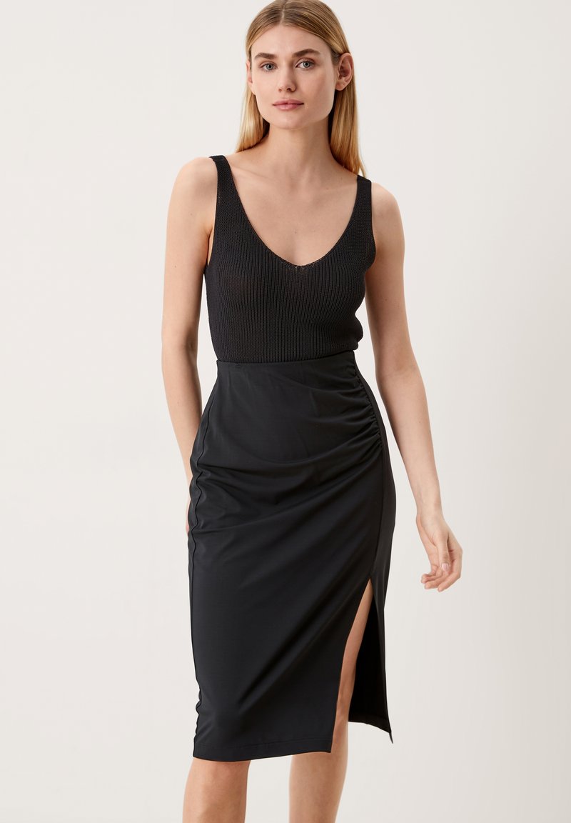 Damen Jeansröcke | s.Oliver BLACK LABEL Bleistiftrockblack/schwarz - RO81673 Damen Jeansröcke | s.Oliver BLACK LABEL Bleistiftrockblack/schwarz - RO81673