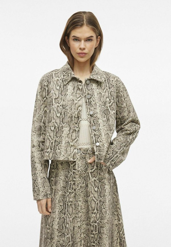 SCHLANGEN - Jeansjacke - birch