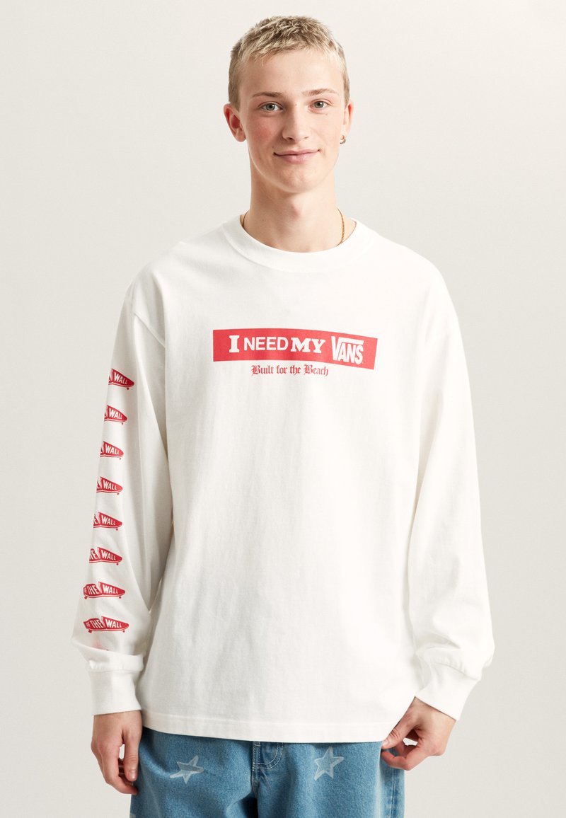 Vans I NEED MY - Top s dlouhým rukávem - white
