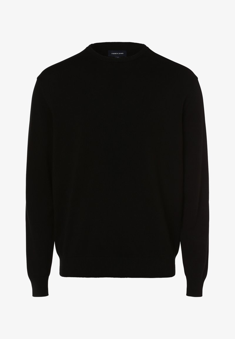Andrew James Pullover - black