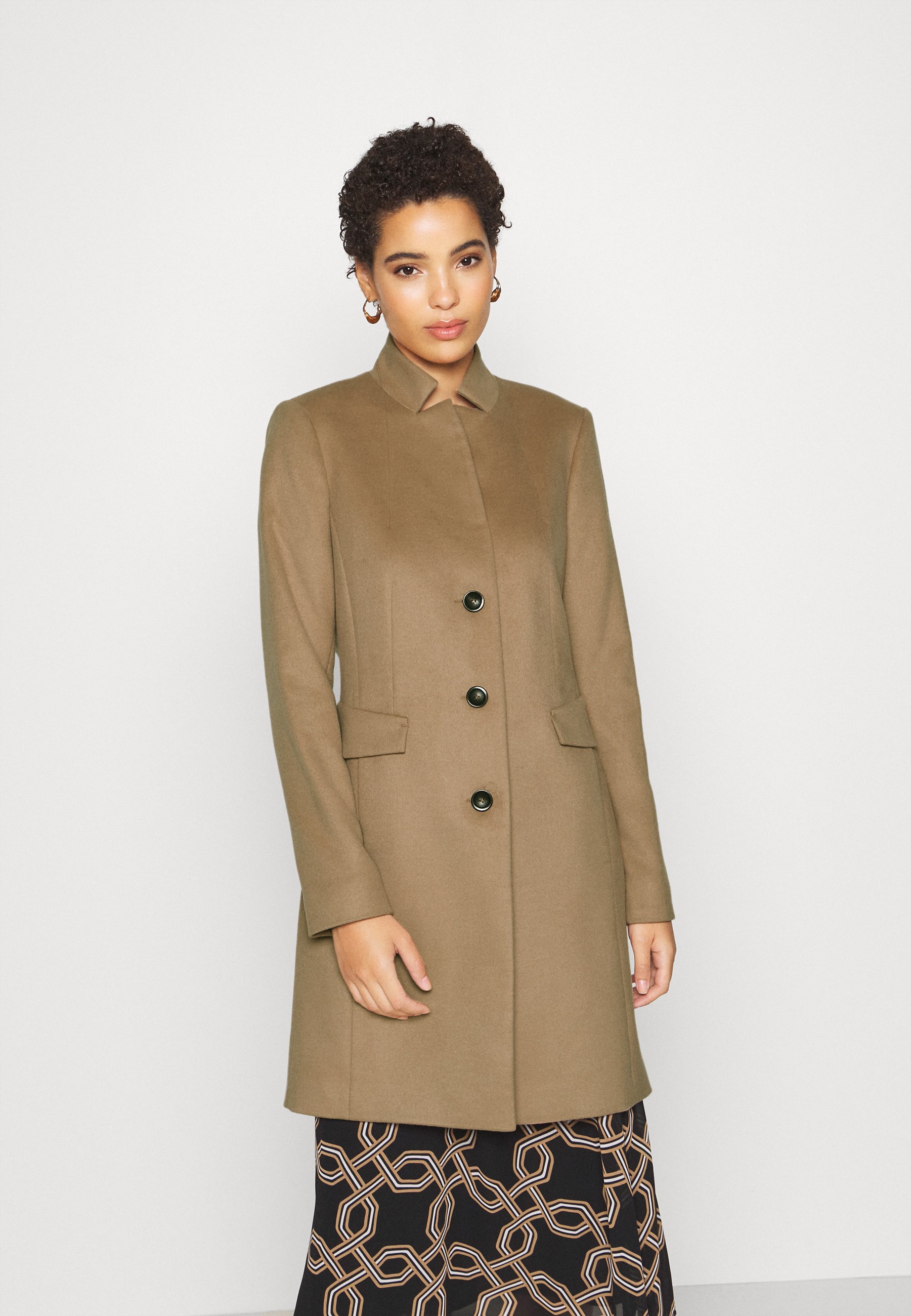 comma wollmantel camel