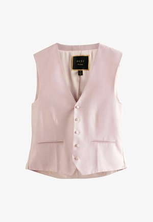 Next REGULAR FIT - TEXTURED - Mellény - pink