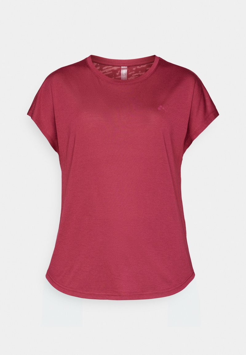 Only Play T-shirt print bordeauxrood
