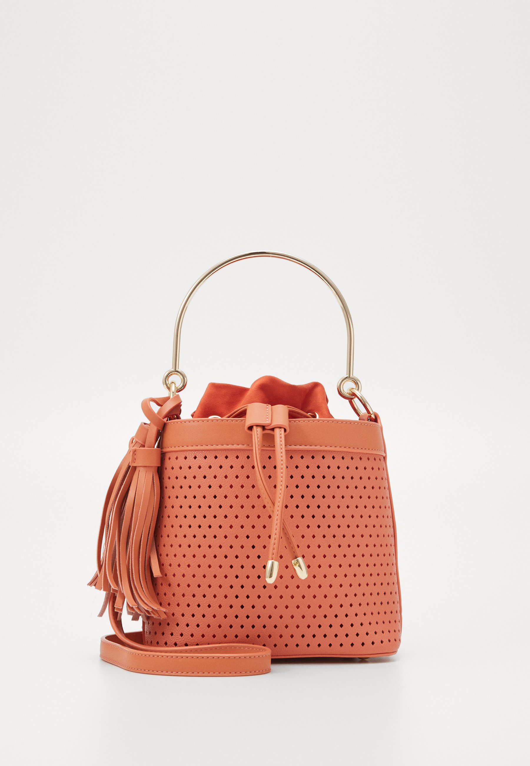 Naf Naf Sac A Main Hibiscus Rouge Clair Zalando Fr