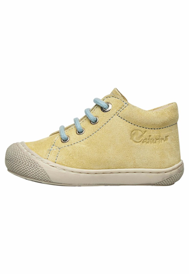 Kinder Klettschuhe | Naturino COCOON Sportlicher Schnürer gelb - NV37908 Kinder Klettschuhe | Naturino COCOON Sportlicher Schnürer gelb - NV37908