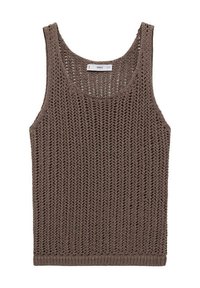 MET BANDJES - Top - brown