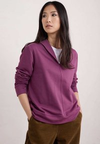 Seasalt Cornwall Sweatshirt - purple aniseed
