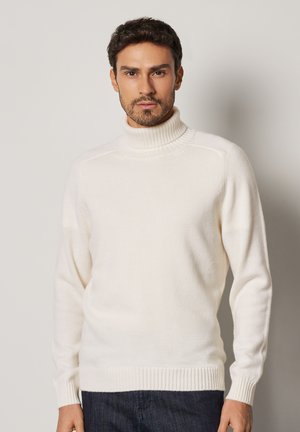 ULTRASOFT TURTLENECK - Strickpullover - White