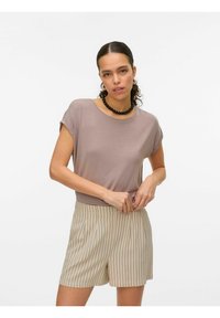 Vero Moda VMAVA - Βασικό μπλουζάκι - moon rock