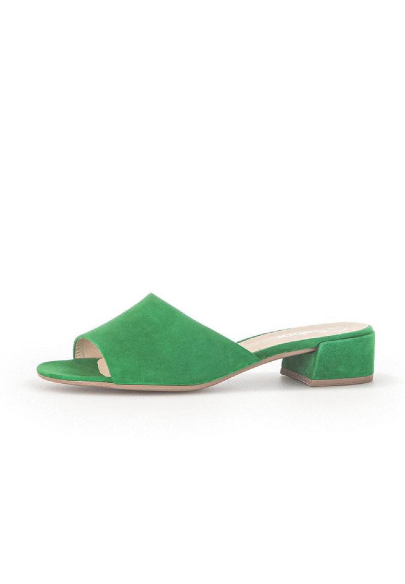 Gabor Mules grün/green Zalando