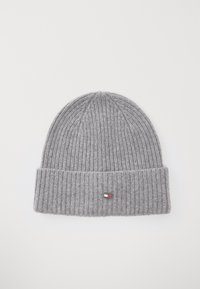 FLAG BEANIE UNISEX - Kootud müts - mid grey heather
