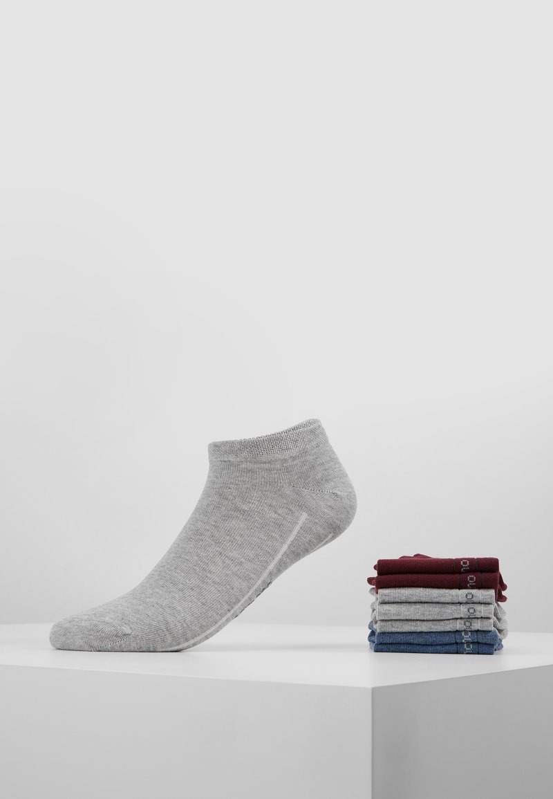camano 7 PACK SNEAKER - Meias - bordeaux