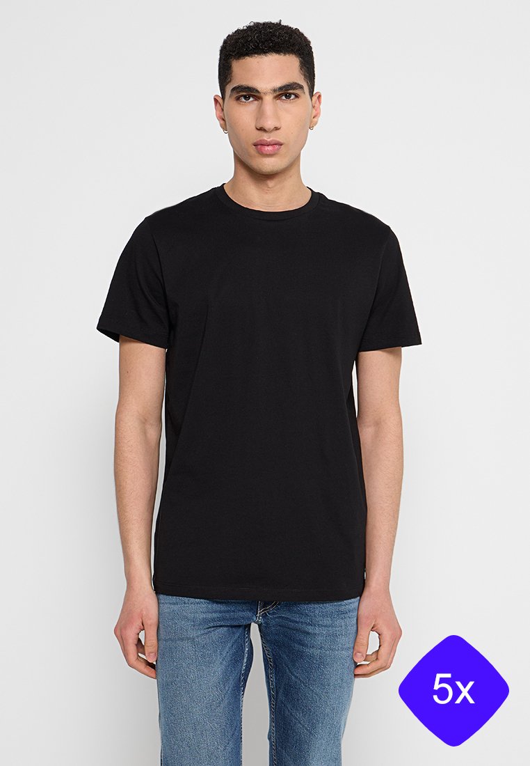 Selected Homme T-shirt basic zwart