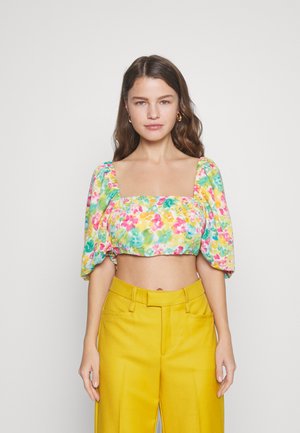 ONLY Petite ONLTRACY CROPPED - Blouse - multi-coloured