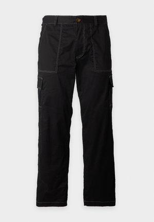 Essential Collective, STRAIGHT - Kargopüksid - black