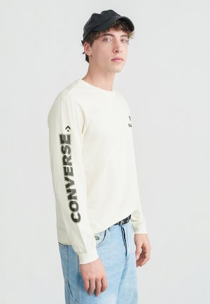 ACTIVE LONG SLEEVE - Μπλούζα με μακριά μανίκια - egret