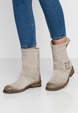 Cowboy-/Bikerstiefelette - grey