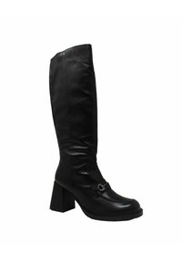 MNG Collection STIVALI - Laarzen met hoge hak - black