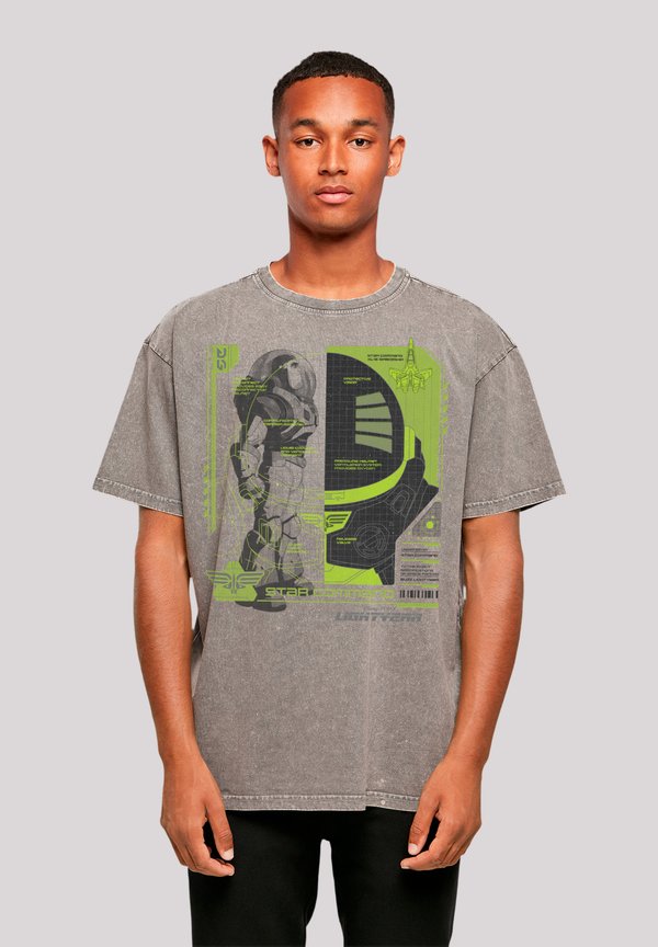 BUZZ LIGHTYEAR BUZZ TECH PANEL - T-Shirt print - asphalt