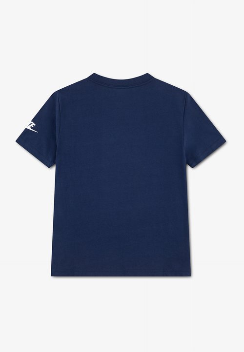 Nike FUTURA UNISEX - Camiseta estampada - midnight navy/silver-colored — photo 2