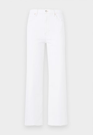 FRAME THE WIDE - Leveälahkeiset - white