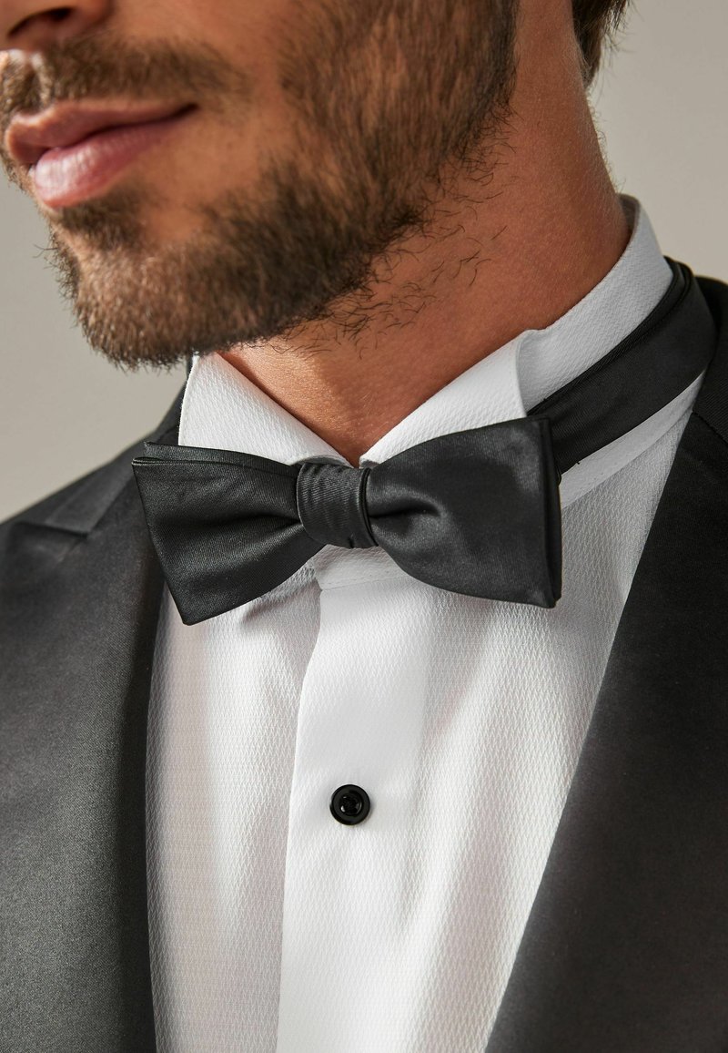 Next TEXTURED - REGULAR FIT - Fliege - black dinky