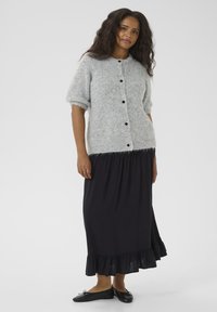 Kaffe Curve EMILIA   - Kardigan - grey melange
