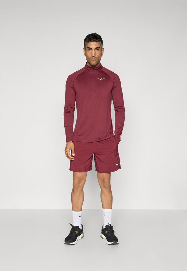 HYROX - Long sleeved top - ruby shimmer4