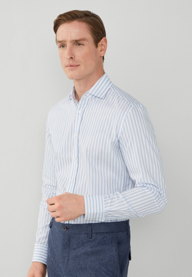 Hackett London STRIPES - Majica - blue white