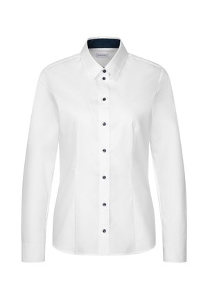 Seidensticker, REGULAR - POPELINE - Hemdbluse - white