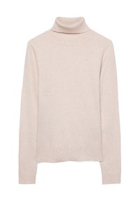 TURTLENECK  - Vesta - mottled dark brown
