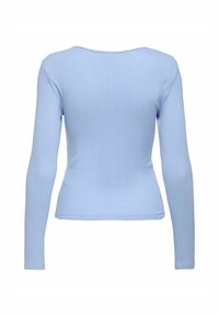 JDY JDYSALSA MIA LIFE O NECK - Pikkade varrukatega topp - serenity