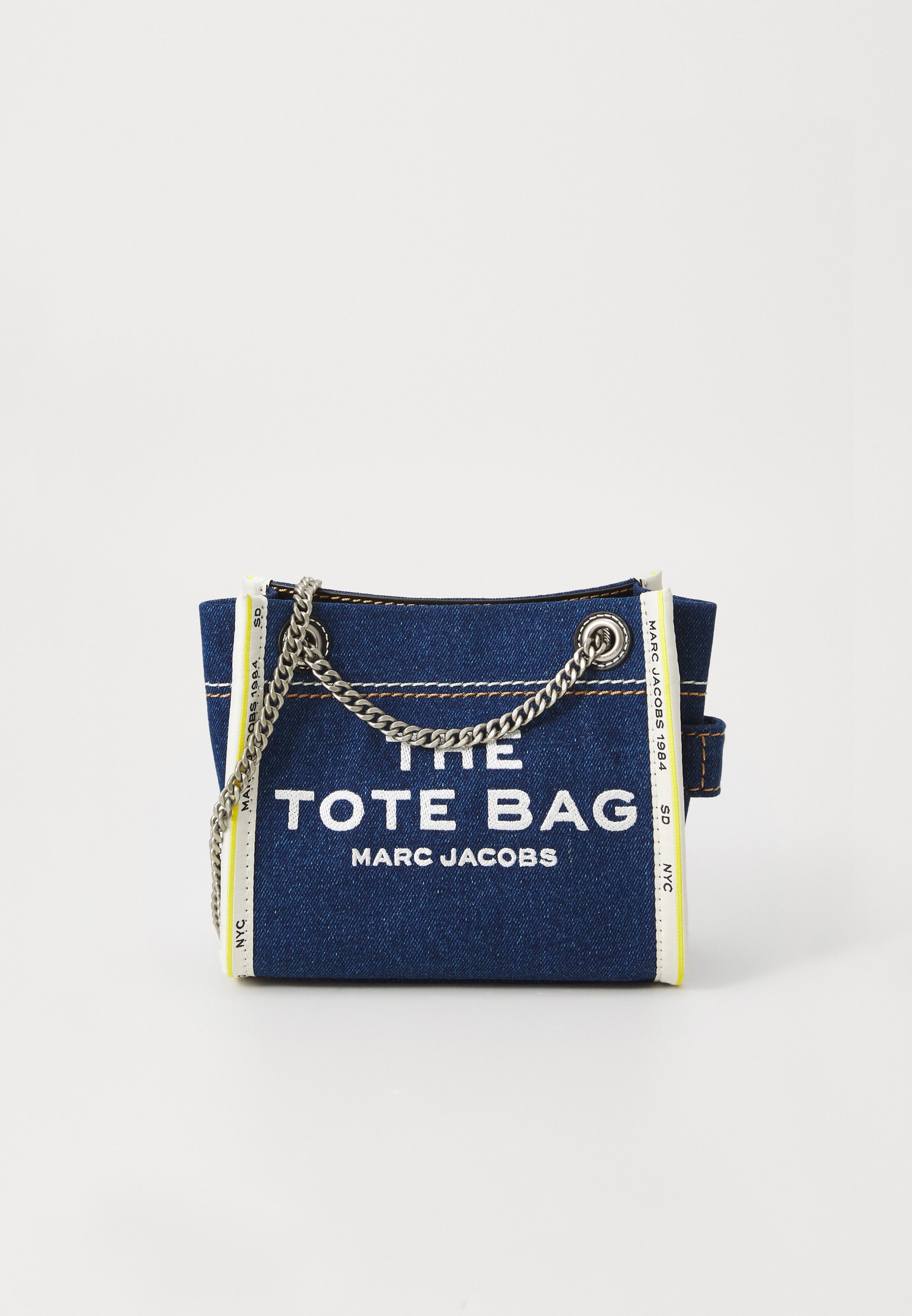 MARC JACOBS THE CROSSBODY TOTE - Cross body bag - dark wash