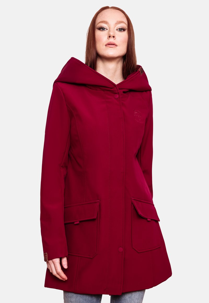 Marikoo - MAYLEEN - Waterproof jacket - bordeaux, Enlarge