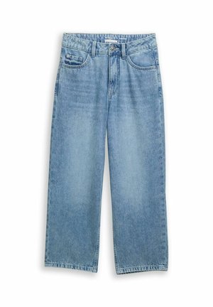 Relaxed fit jeans - used mid stone blue denim