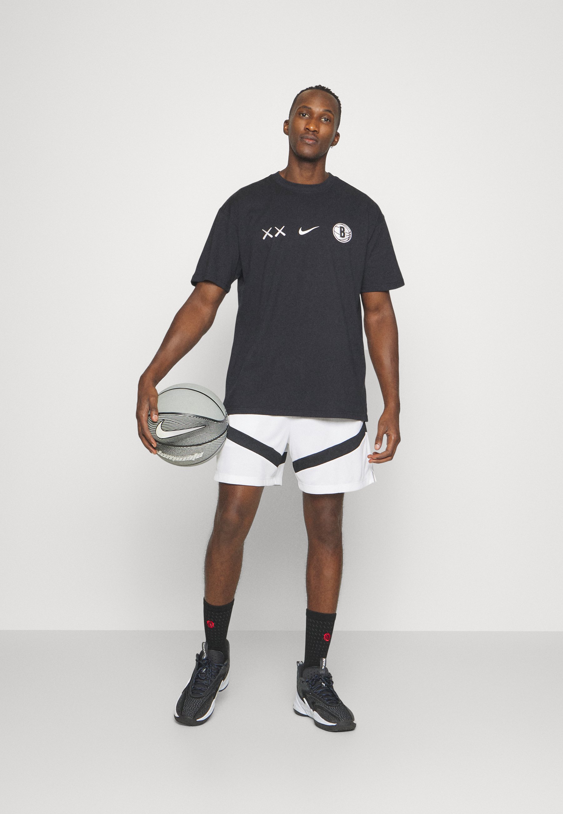 Nike Performance NBA BROOKLYN NETS CITY EDITION TEE - Club wear - black -  Zalando