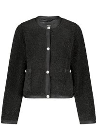 Zalando Strickjacke Schwarz WeiÃƒÂŸ Meliert Bolero Zalando Street