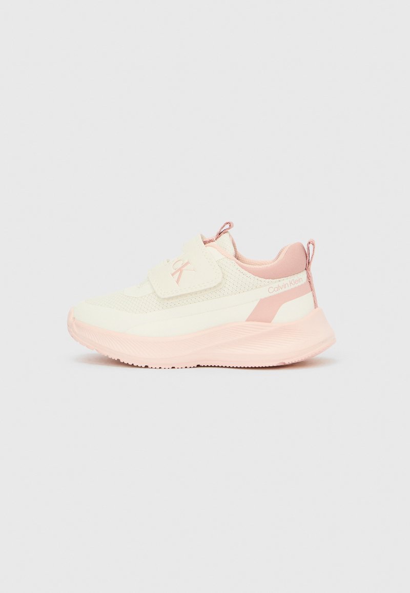 Calvin Klein Jeans GREIG - Sneakers - off white/pink/offwhite - Zalando.se