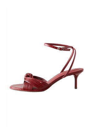 Next, REGULAR FIT - FOREVER COMFORT® TWIST HARDWARE HEELED SANDALS . - Sandali - red