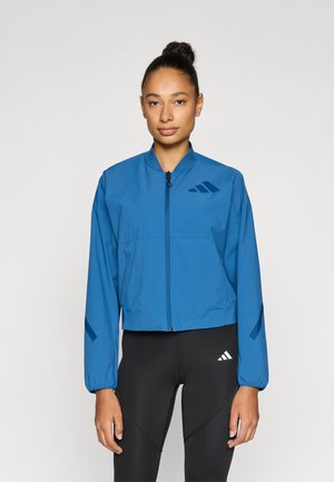Training jacket - dusky petrol