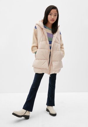 s.Oliver LAYERING-LOOK - Veste sans manches - beige