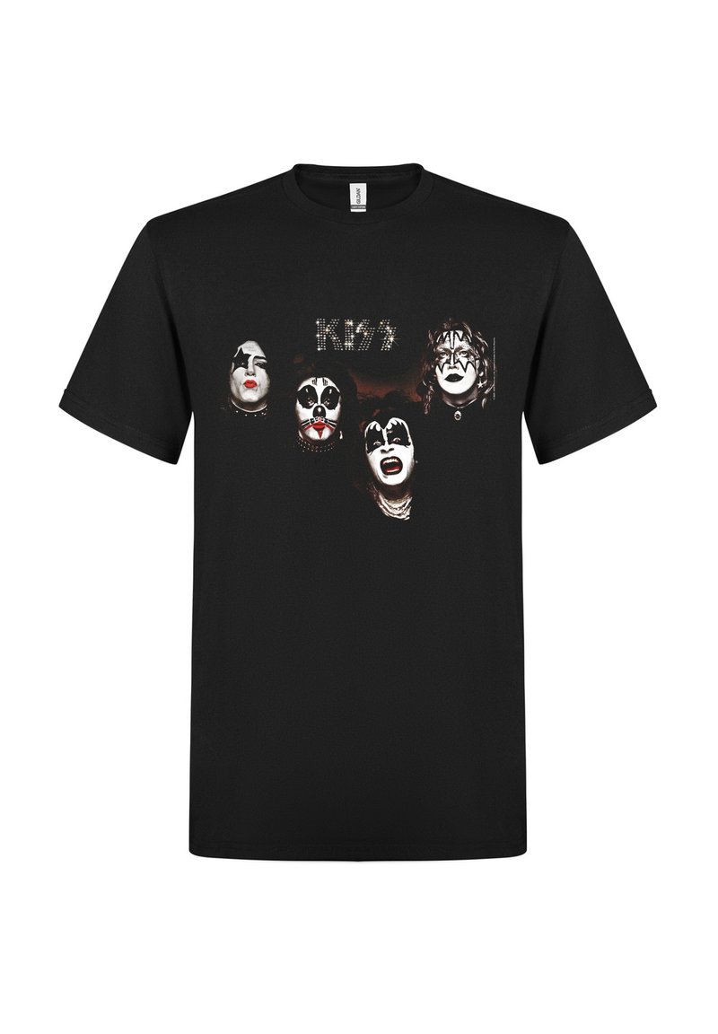 rockshirts KISS - 1974 - Triko s potiskem - black