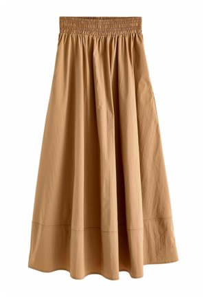 SHIRRED REGULAR FIT - Maxi sukně - stone