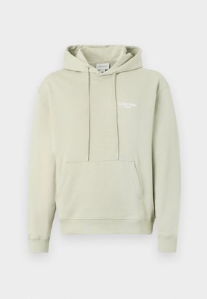 LOGO BACK PRINT HOODIE UNISEX - Felpa - ancient marble