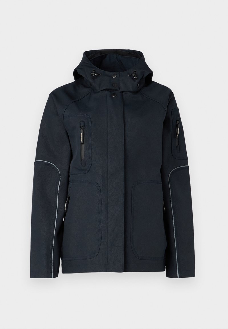 Ilse Jacobsen Waterproof jacket dark blue