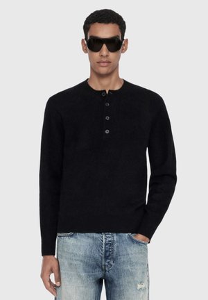 AllSaints, WULF HENLEY - Пуловер - black