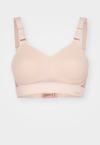 TRIACTION HYBRID LITE - Sportovní podprsenky se silnou oporou - light brown
