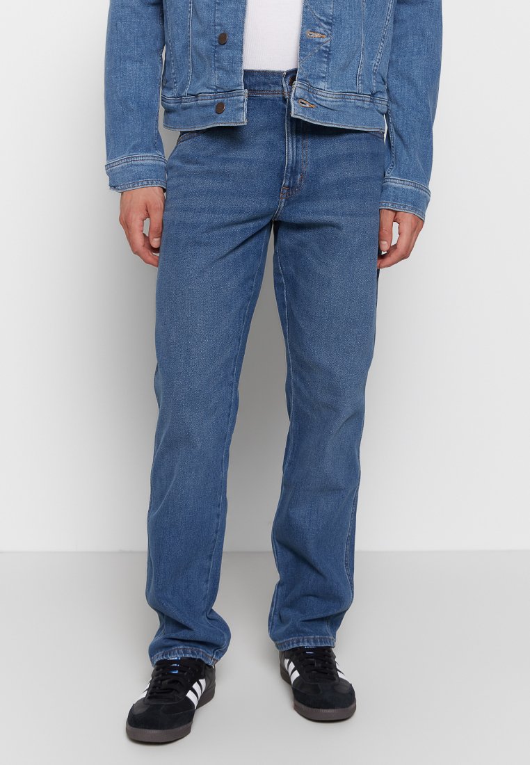 Wrangler Straight leg jeans donkerblauw Wrangler Straight leg jeans donkerblauw
