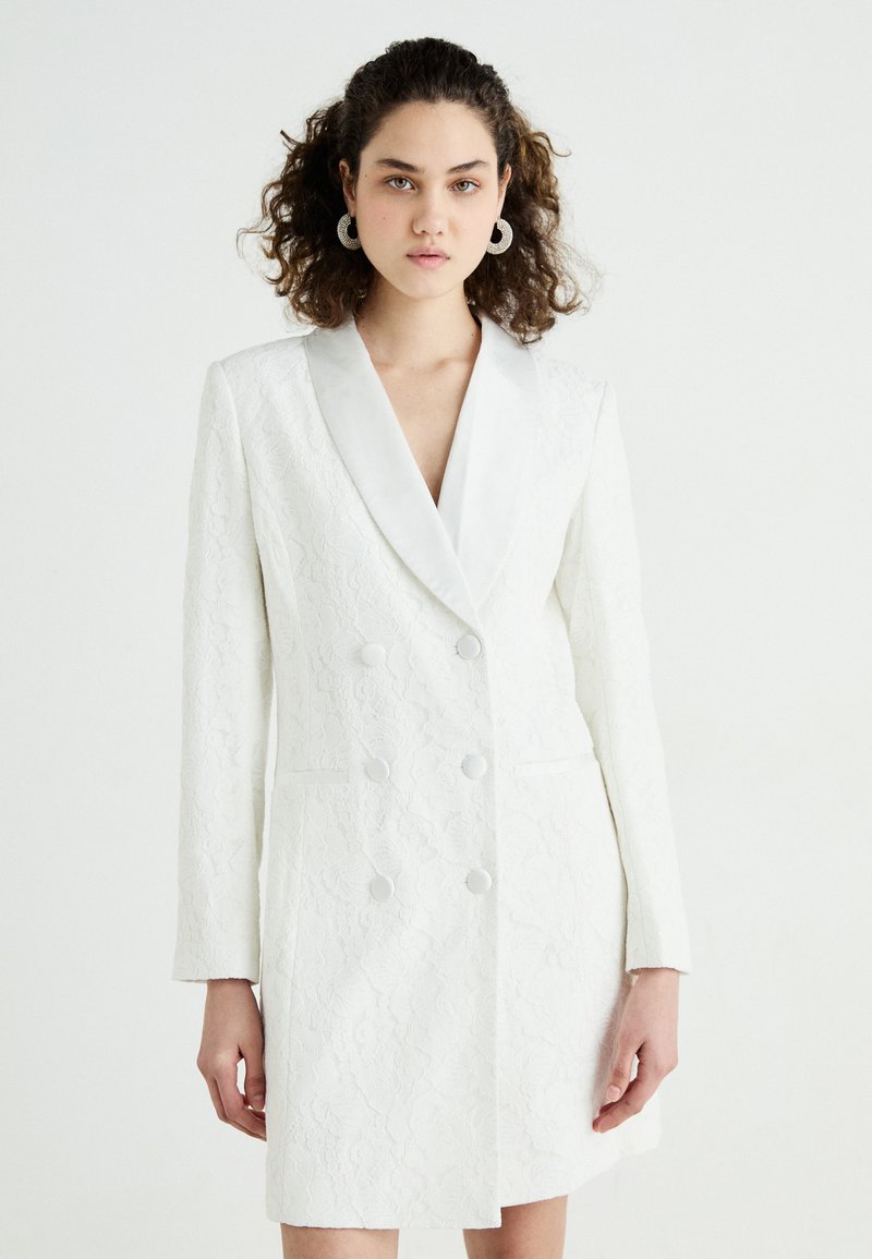 YAS YASYARA DRESS CELEB - Vestido de cocktail / Vestido de festa - star white